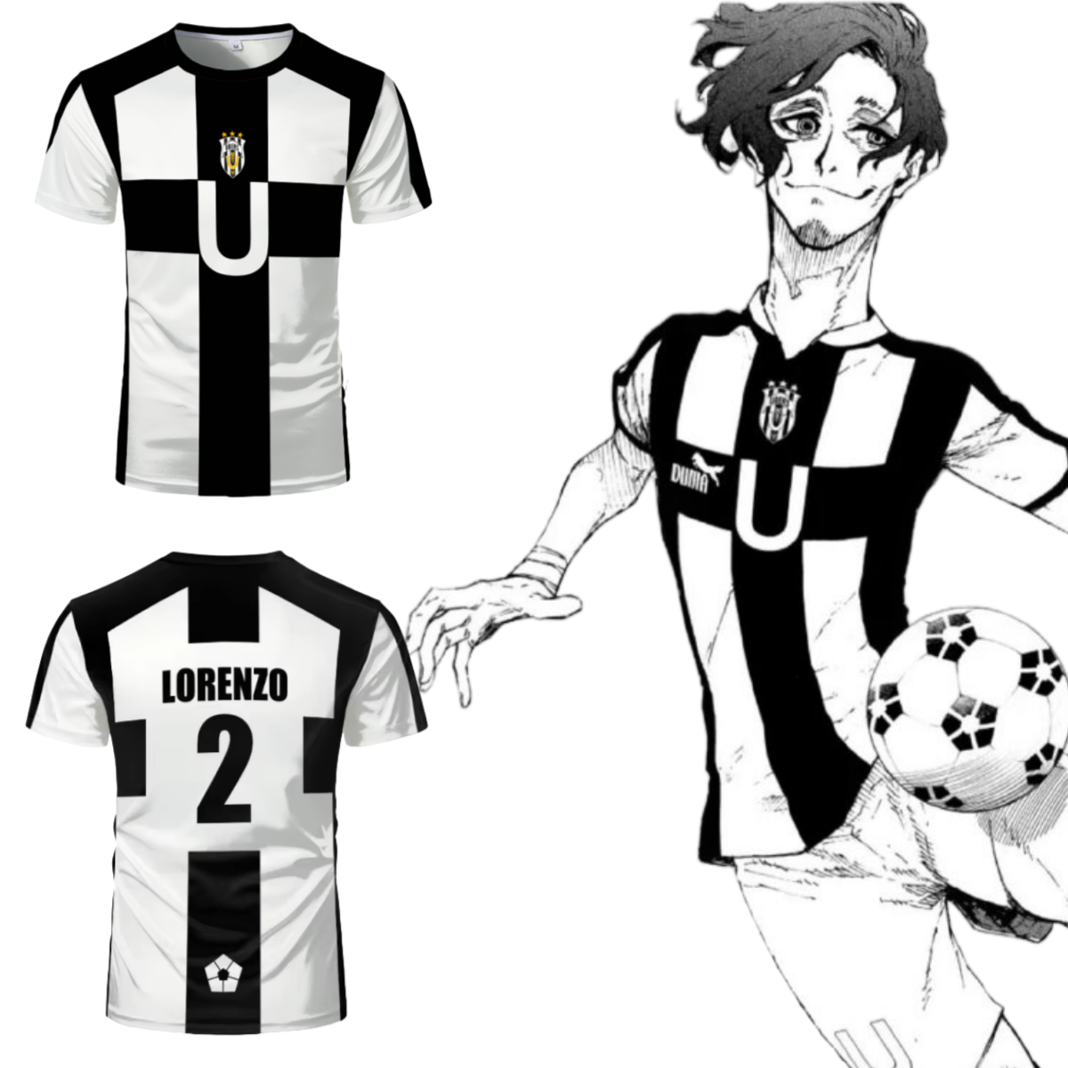 Don Lorenzo Anime #2 Lorenzo C - 3D Printing Jersey 评论和价格