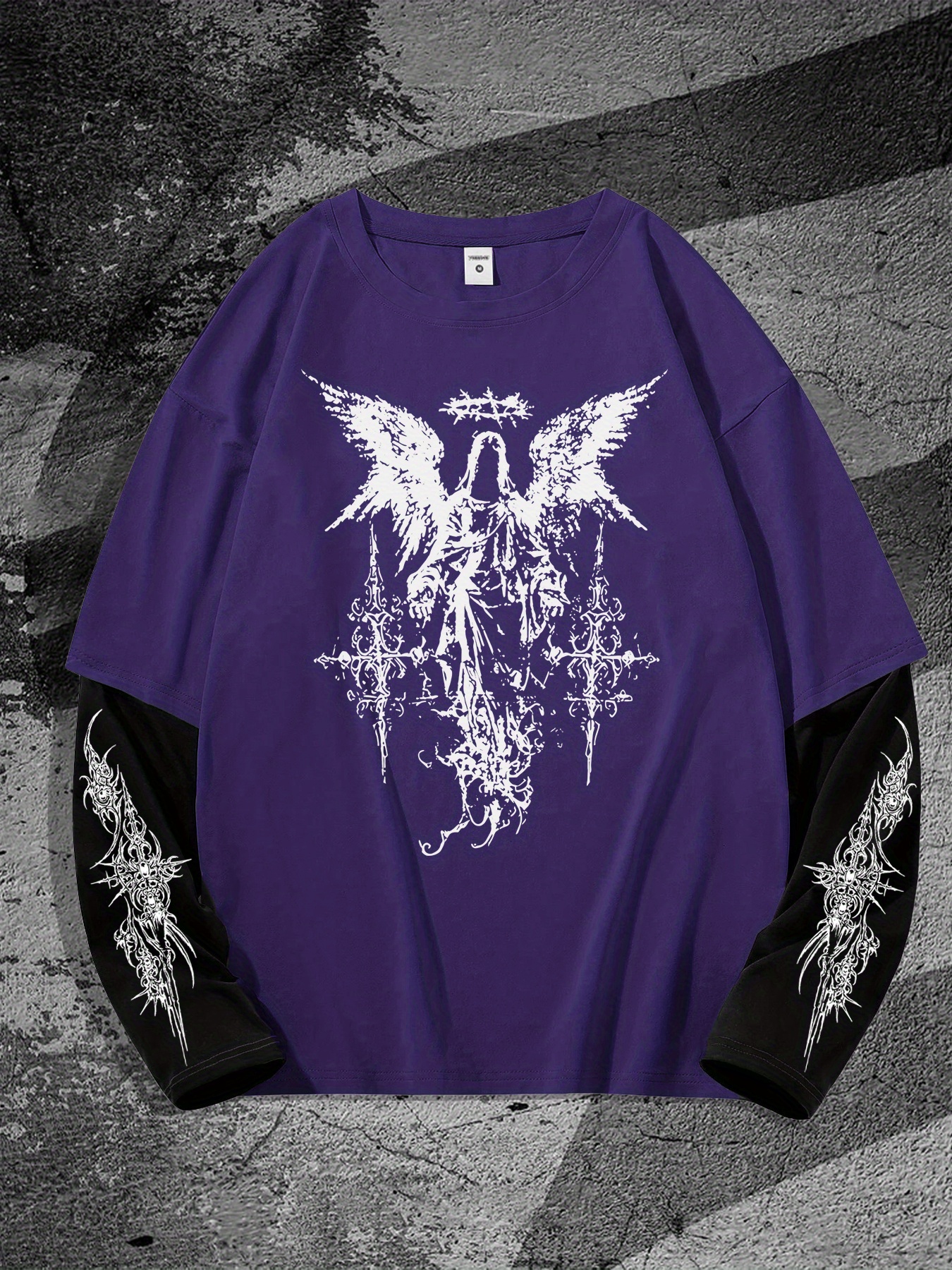New men's long-sleeved T-shirt - 3D Printing Jersey 评论和价格