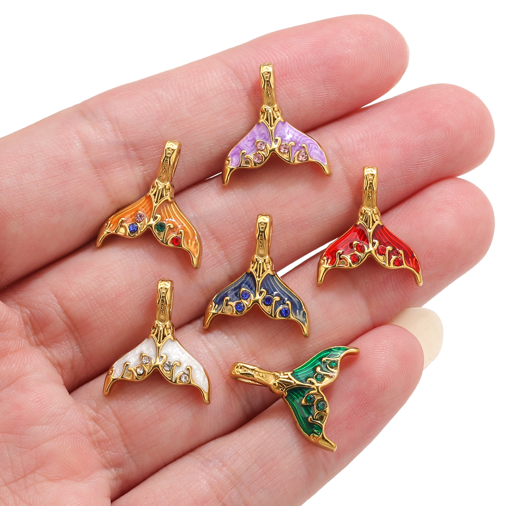 4pcs Stainless Steel Gold Merm - 3D Printing Jewelry 评论和价格