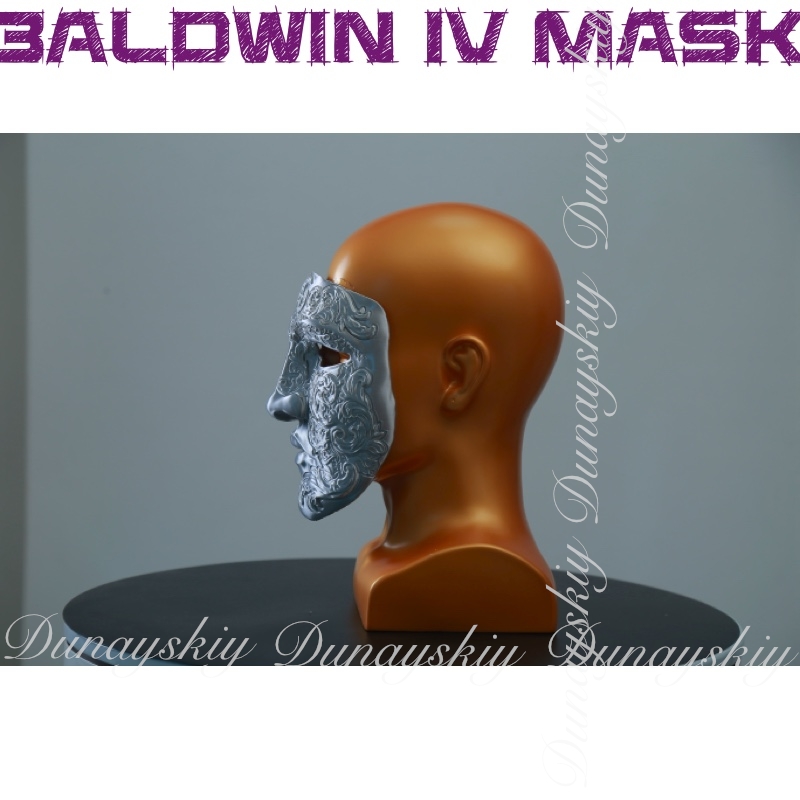 Halloween Baldwin IV Mask Cosp - 3D Printing Character 评论和价格