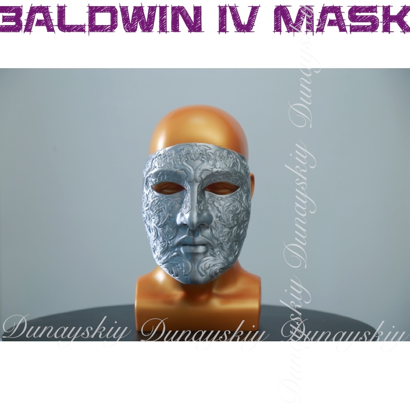Halloween Baldwin IV Mask Cosp - 3D Printing Character 评论和价格