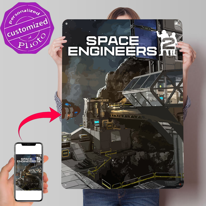 Space Engineers Game Cover Pos - 3D Printing Engineer 评论和价格
