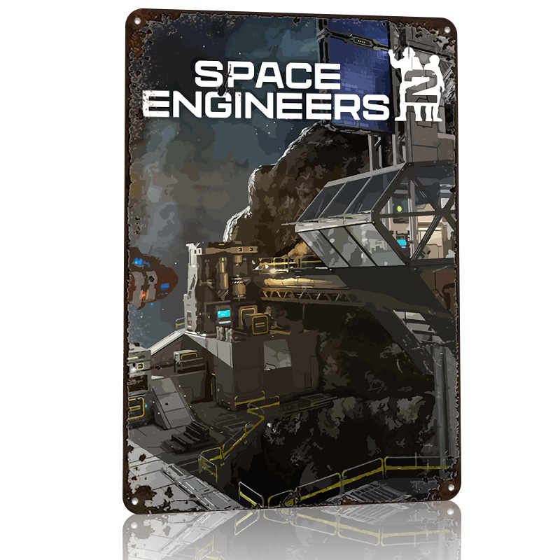 Space Engineers Game Cover Pos - 3D Printing Engineer 评论和价格